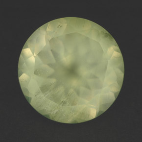 Prehnite Verde naturale da 5.82 ct, Trasparente, Trasparente/Traslucido