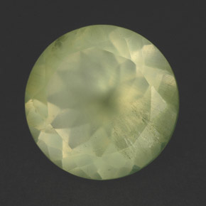 Prehnite Verde naturale da 5.82 ct, Trasparente, Trasparente/Traslucido