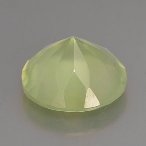 Prehnite naturale verde da 5,64 ct, trasparente, trasparente/traslucido