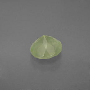 Prehnite naturale verde da 1,94 ct, trasparente, trasparente/traslucido