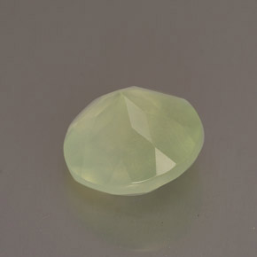 Prehnite naturale verde da 1,94 ct, trasparente, trasparente/traslucido