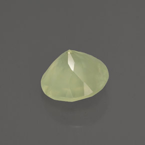 Prehnite Verde naturale da 1.73 ct, Trasparente, Trasparente/Traslucido