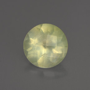 Prehnite Verde naturale da 1.80 ct, Trasparente, Trasparente/Traslucido