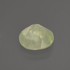 Prehnite Verde naturale da 1.80 ct, Trasparente, Trasparente/Traslucido