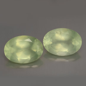 Prehnite naturale verde da  ct, trasparente, trasparente/traslucido