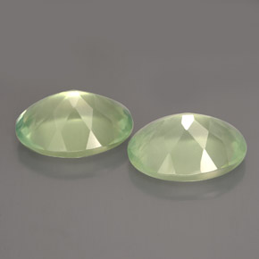 Prehnite naturale verde da  ct, trasparente, trasparente/traslucido