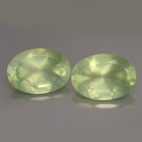 Prehnite naturale verde da  ct, trasparente, trasparente/traslucido