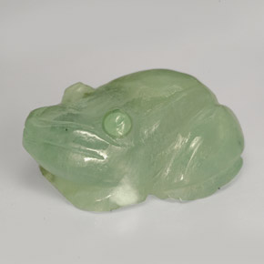 Prehnite naturale verde da 20,35 ct, trasparente, trasparente/traslucido