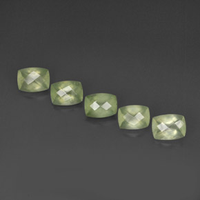 Prehnite naturale verde da  ct, trasparente, trasparente/traslucido