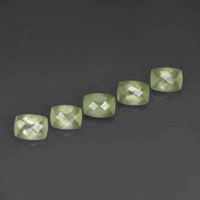 Prehnite naturale verde da  ct, trasparente, trasparente/traslucido