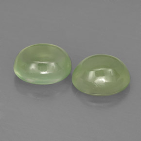 Prehnite naturale verde da  ct, trasparente, trasparente/traslucido