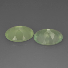 Prehnite naturale verde da  ct, trasparente, trasparente/traslucido