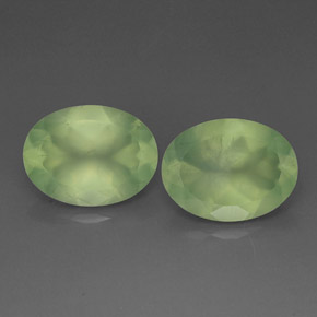 Gemme di Prehnite Verde lime naturale da  ct, Trasparente, Trasparente/Traslucido