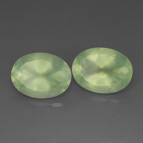 Prehnite naturale verde da  ct, trasparente, trasparente/traslucido