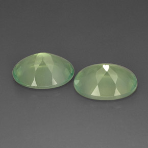 Prehnite naturale verde da  ct, trasparente, trasparente/traslucido
