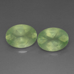 Prehnite naturale verde da  ct, trasparente, trasparente/traslucido