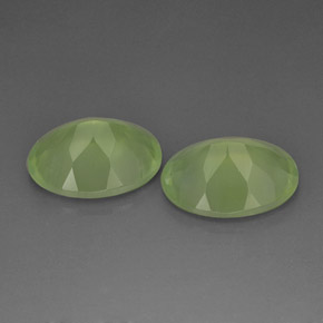 Prehnite naturale verde da  ct, trasparente, trasparente/traslucido