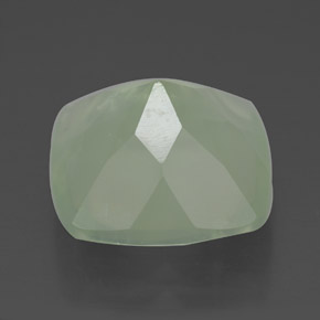 Prehnite naturale verde da 7,24 ct, trasparente, trasparente/traslucido