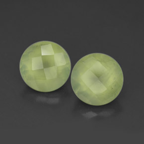 Prehnite naturale verde da  ct, trasparente, trasparente/traslucido