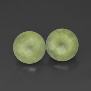 Prehnite naturale verde da  ct, trasparente, trasparente/traslucido