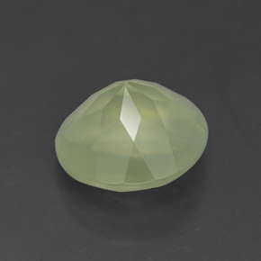 Prehnite Verde naturale da 1.67 ct, Trasparente, Trasparente/Traslucido