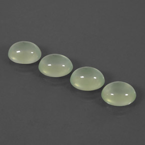 Prehnite naturale verde da  ct, trasparente, trasparente/traslucido