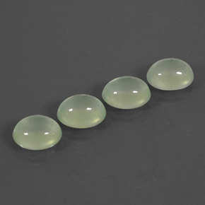 Prehnite naturale verde da  ct, trasparente, trasparente/traslucido