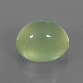 Prehnite naturale verde da 8,51 ct, trasparente, trasparente/traslucido