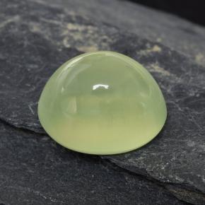 Prehnite naturale verde da 3,01 ct, trasparente, trasparente/traslucido