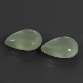 Prehnite naturale verde da  ct, trasparente, trasparente/traslucido