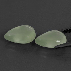 Prehnite naturale verde da  ct, trasparente, trasparente/traslucido