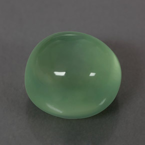 Prehnite naturale verde da 10,30 ct, trasparente, trasparente/traslucido