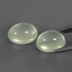 Prehnite naturale verde da  ct, trasparente, trasparente/traslucido