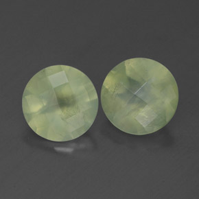Prehnite naturale verde da  ct, trasparente, trasparente/traslucido