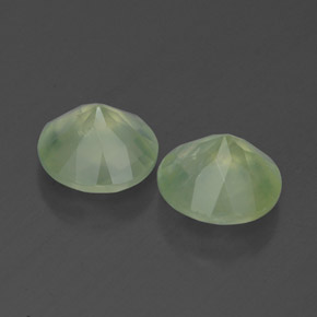 Prehnite naturale verde da  ct, trasparente, trasparente/traslucido