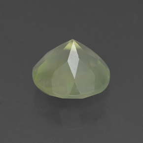 Prehnite naturale verde da 1,92 ct, trasparente, trasparente/traslucido