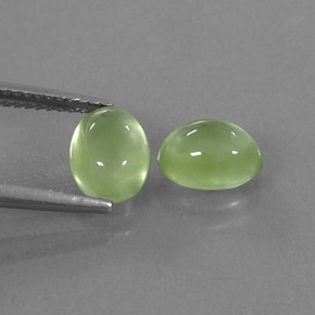 Prehnite naturale verde da  ct, trasparente, trasparente/traslucido