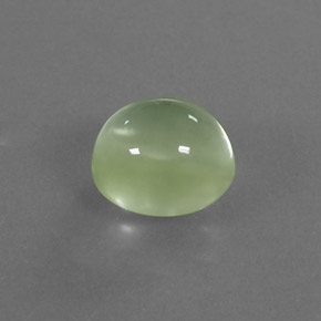 Prehnite naturale verde da 4,13 ct, trasparente, trasparente/traslucido