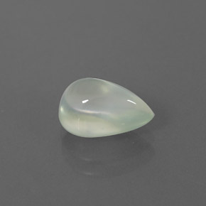 Prehnite naturale verde da 2,08 ct, trasparente, trasparente/traslucido