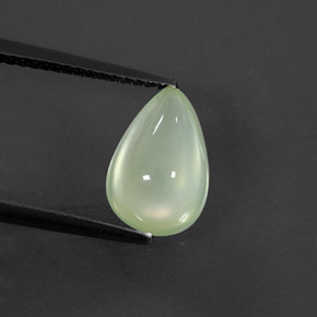 Prehnite Verde naturale da 2.43 ct, Trasparente, Trasparente/Traslucido