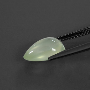 Prehnite Verde naturale da 2.43 ct, Trasparente, Trasparente/Traslucido