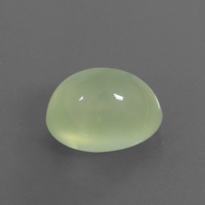 Prehnite naturale verde da 8,99 ct, trasparente, trasparente/traslucido