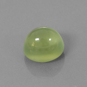 Prehnite Verde naturale da 4.17 ct, Trasparente, Trasparente/Traslucido