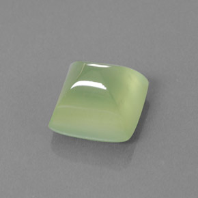 Prehnite naturale verde da 4,92 ct, trasparente, trasparente/traslucido