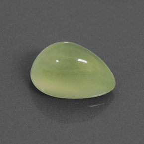 Prehnite naturale verde da 2,38 ct, trasparente, trasparente/traslucido