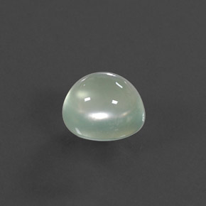 Prehnite naturale verde da 3,58 ct, trasparente, trasparente/traslucido