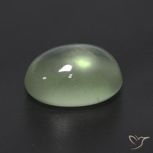 Prehnite Yellow Green  naturale da 2.72 ct, Ovale, Trasparente