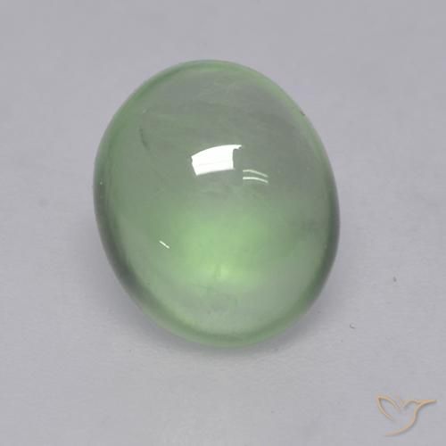 1.73ct Naturale Very Light Green  Prehnite, Ovale, Trasparente