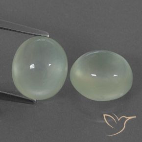 6.26ctw Naturale Light Hazel Green    Prehnite, Ovale, Trasparente/Traslucido