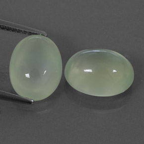 Prehnite naturale verde da  ct, trasparente, trasparente/traslucido